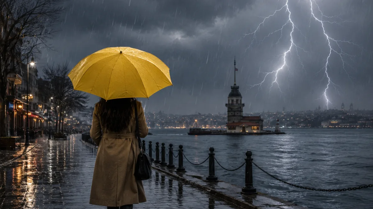 Meteoroloji’den Sarı Alarm! Türkiye’ye Soğuk Hava ve Kuvvetli Sağanak Geri Dönüyor