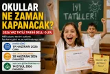 Okullar ne zaman kapanacak? 2026 karne günü ve yaz tatili tarihi