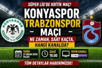 Konyaspor Trabzonspor maçı bugün! Saat kaçta, hangi kanalda?
