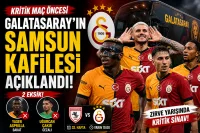 Galatasaray’ın Samsunspor Kafilesi Belli Oldu! Kritik Maç Öncesi 2 Eksik