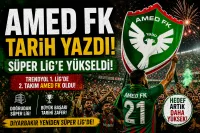 Amed FK Tarih Yazdı! Trendyol 1. Lig’den Süper Lig’e Yükselen 2. Takım Oldu