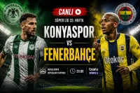 CANLI | Konyaspor - Fenerbahçe Maç Anlatımı! Şampiyonluk Yarışında Kritik 90 Dakika