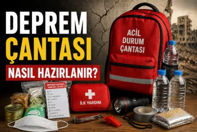 Deprem çantası nasıl hazırlanır? İçinde neler olmalı?