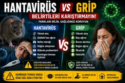 Hantavirüs ile Grip Arasındaki Farklar Neler? Belirtiler Karıştırılmasın