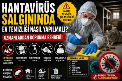 Hantavirüs Salgınında Ev Temizliği Nasıl Yapılmalı? Uzmanlardan Korunma Rehberi