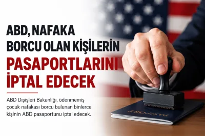 ABD’de Yeni Dönem: Nafaka Borcu Olanların Pasaportları İptal Edilecek