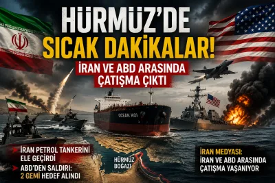 Hürmüz Boğazı’nda Alarm! İran ve ABD Güçleri Karşı Karşıya Geldi