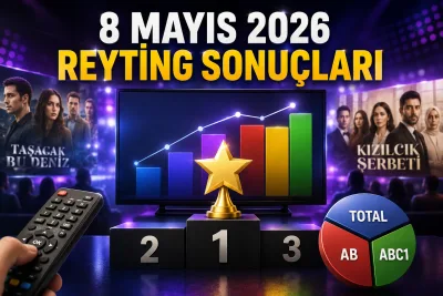 8 Mayıs 2026 Cuma Reyting Sonuçları Açıklandı mı? Zirve Yarışında Gözler Dev Dizilerde