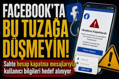 Facebook Kullanıcılarına Kritik Uyarı! Bu Mesajlar Hesabınızı Ele Geçirebilir