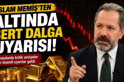 İslam Memiş'ten altın yatırımcılarına kritik uyarı: Sert dalgalanmalar kapıda