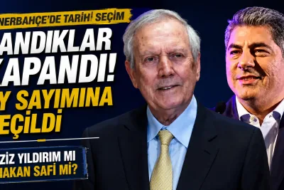 Fenerbahçe'de tarihi seçimde oy sayımı başladı: Gözler sonuçlarda