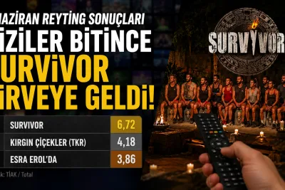 Reytinglerde sürpriz değişim: Survivor zirveye yerleşti