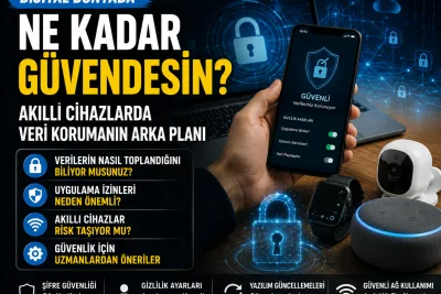 Akıllı cihazlarda veri güvenliği neden daha önemli hale geldi?