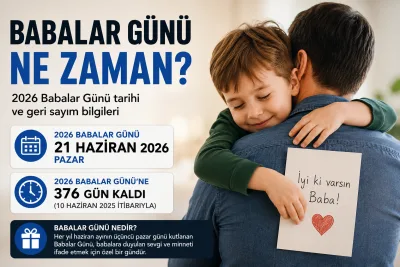 Babalar Günü 2026 ne zaman? İşte Türkiye’de kutlanacağı tarih