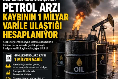 İsrail-İran savaşının petrol faturası büyüyor: Arz kaybı 1 milyar varili aştı