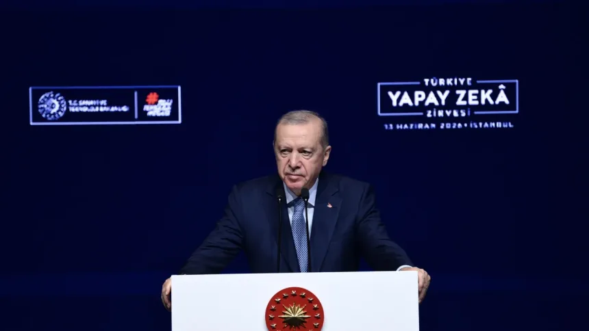 Erdoğan'dan Yapay Zeka Eylem Planı: 5 milyon kişiye eğitim, 1 trilyon liralık hedef