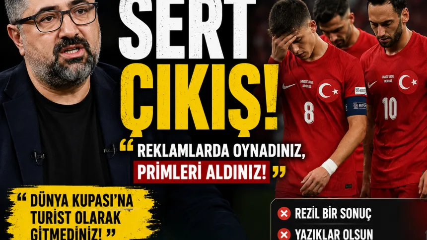 Serdar Ali Çelikler'den Milli Takım'a sert eleştiri: 'Dünya Kupası'na turist olarak gitmediniz'