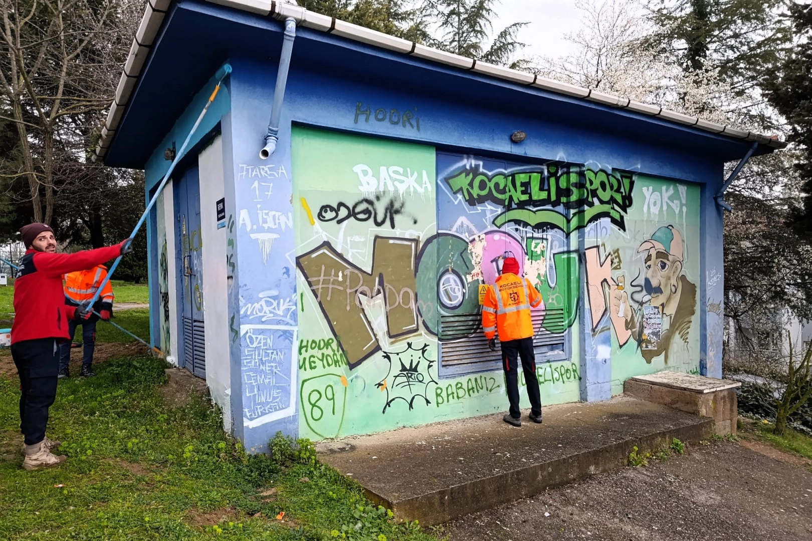 Kocaeli’de Trafolar Sanatla Güzelleşiyor